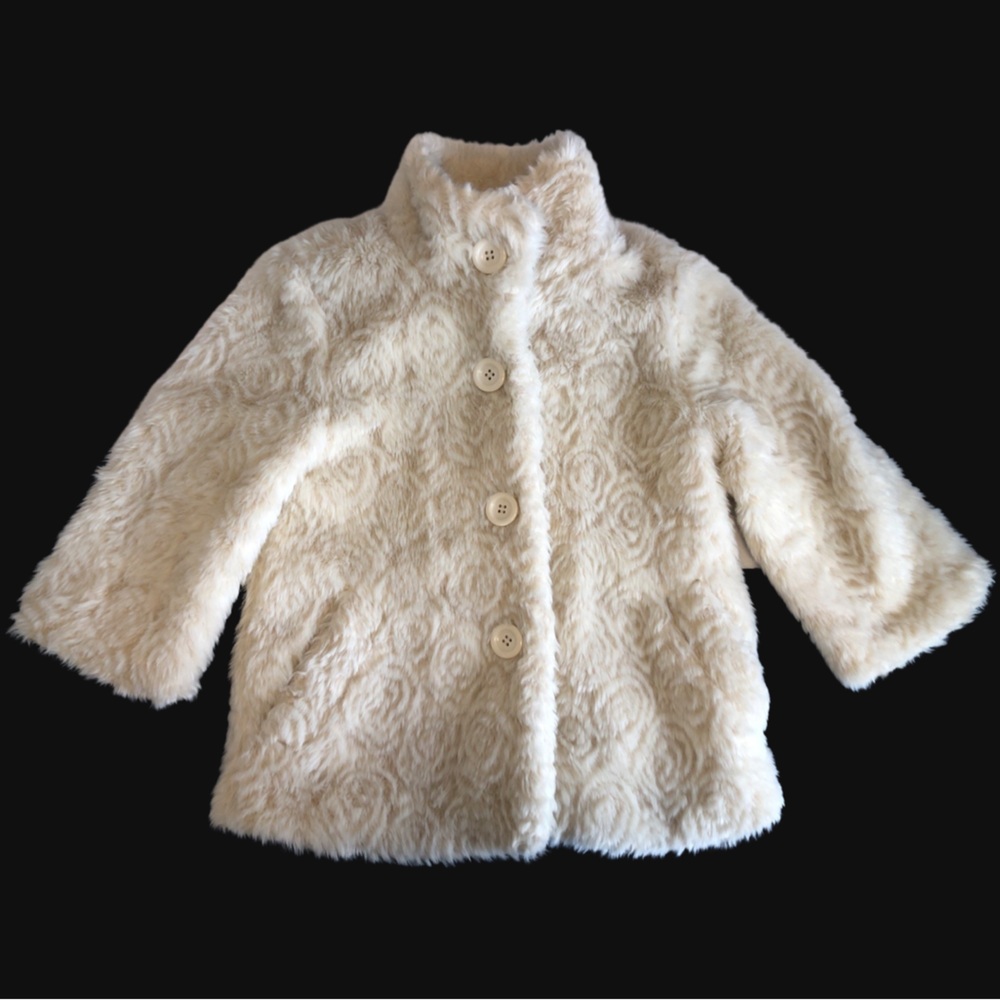 Charlotte Russe Girls Faux Fur  Coat